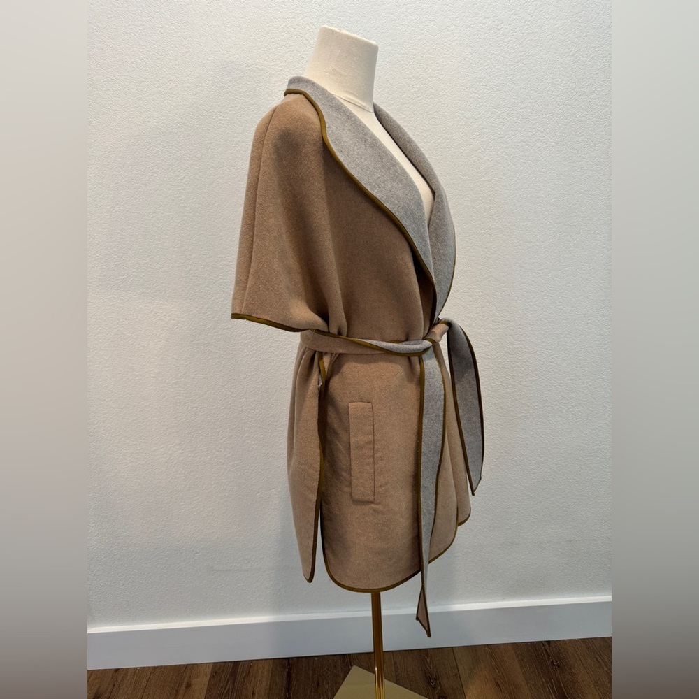 J. Crew. S/M. Brown/Gray. Like New! - Picture 3 of 5